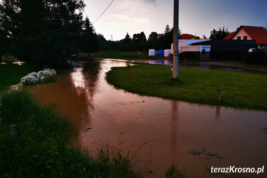 Fatalne skutki ulew w powiecie krosnieńskim