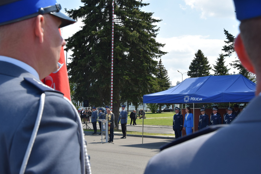 Ślubowanie nowych policjantów