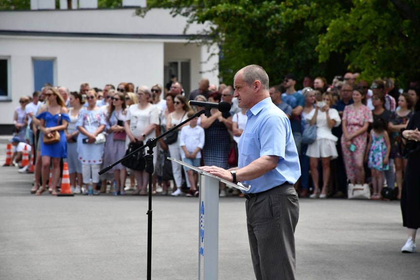 Ślubowanie nowych policjantów