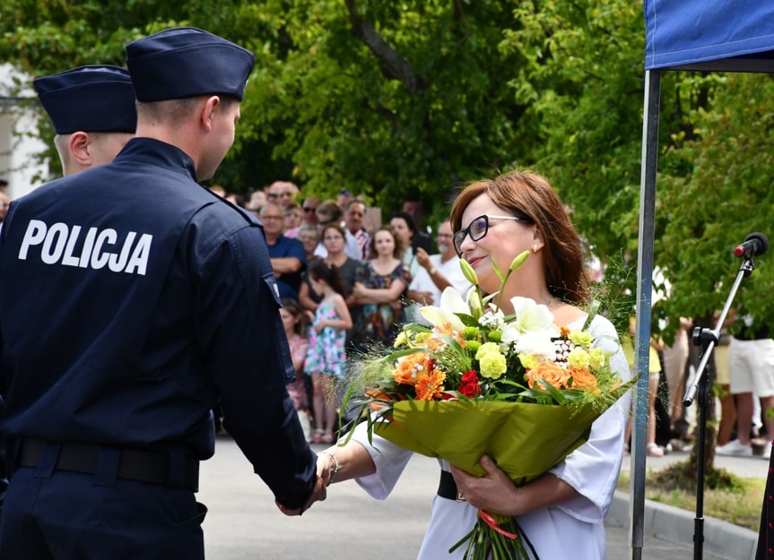 Ślubowanie nowych policjantów