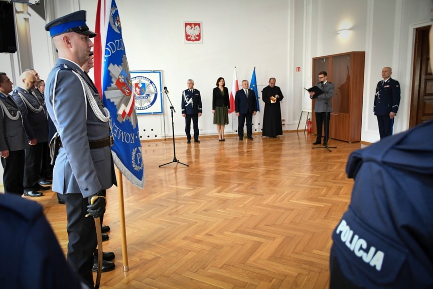 Ślubowanie nowych policjantów w Rzeszowie