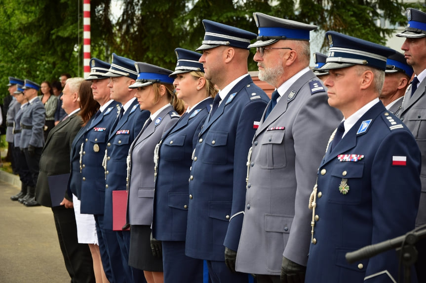 Ślubowanie nowych policjantów