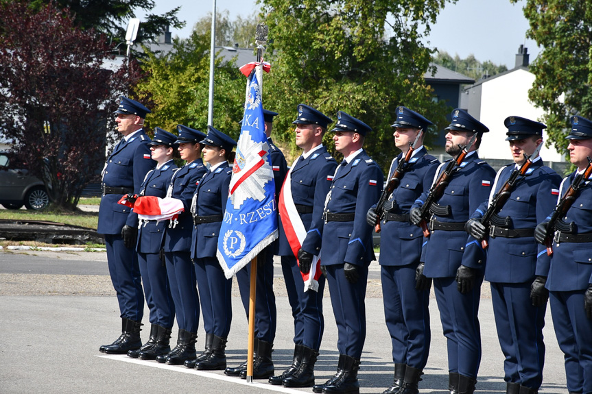 Ślubowanie policjantów w Rzeszowie