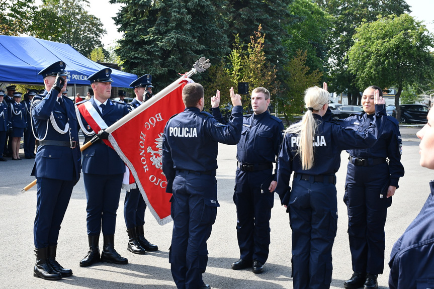 Ślubowanie policjantów w Rzeszowie