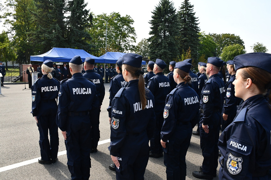 Ślubowanie policjantów w Rzeszowie