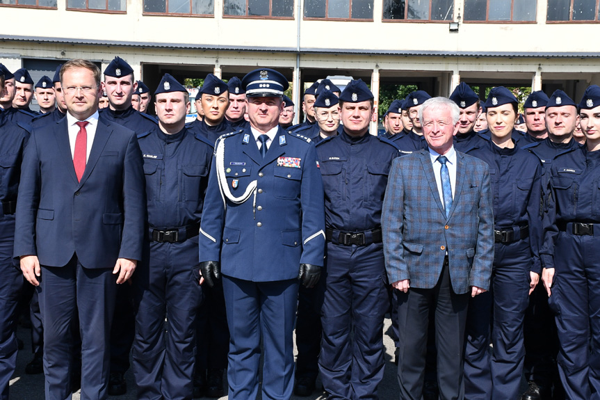 Ślubowanie policjantów w Rzeszowie