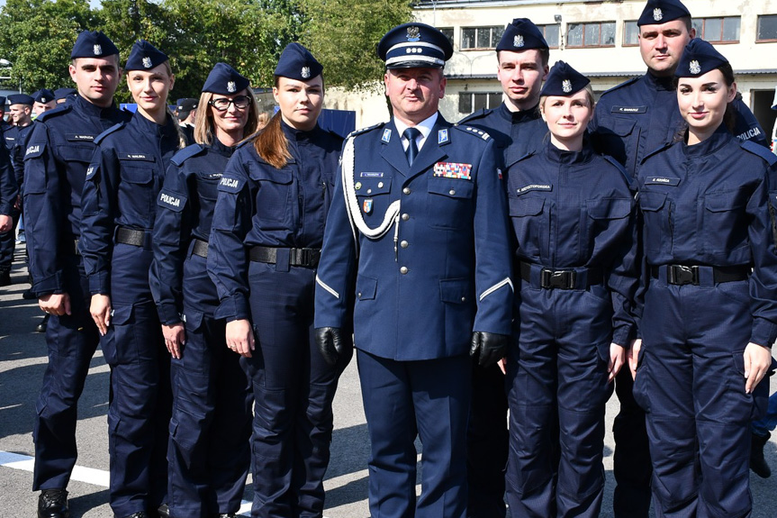 Ślubowanie policjantów w Rzeszowie