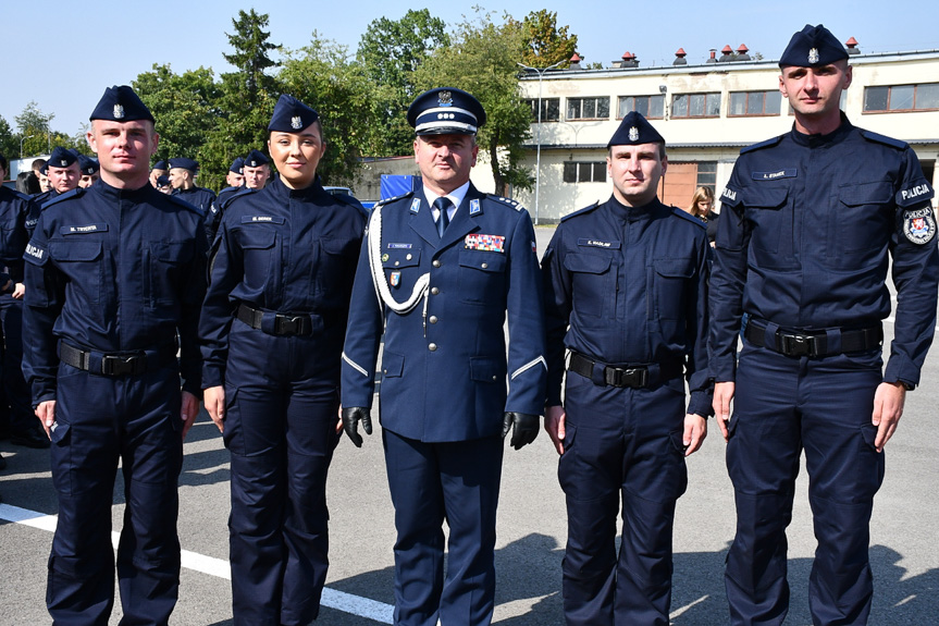 Ślubowanie policjantów w Rzeszowie