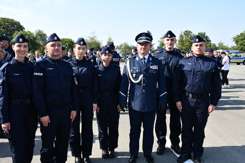 Ślubowanie policjantów w Rzeszowie