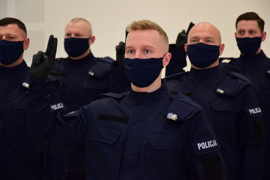 Ślubowanie policjantów w Rzeszowie