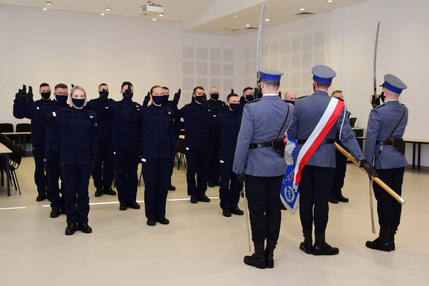 Ślubowanie policjantów w Rzeszowie