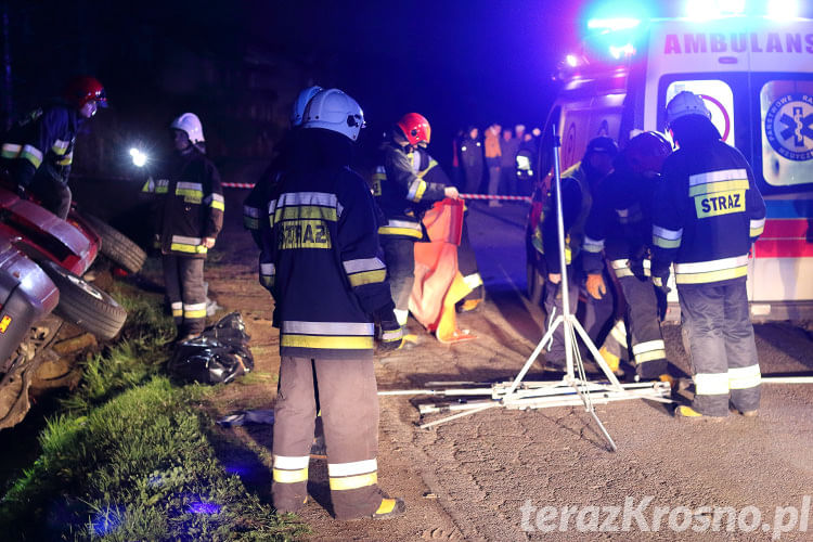 Śmiertelny wypadek w Króliku Polskim (22.04.2016)