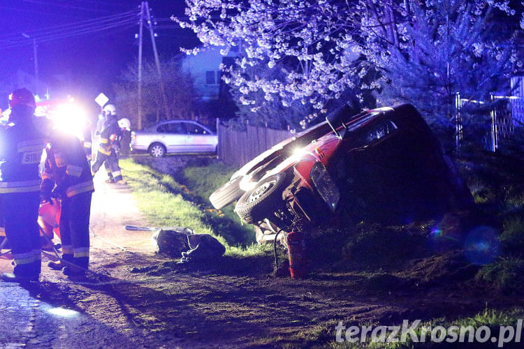 Śmiertelny wypadek w Króliku Polskim (22.04.2016)