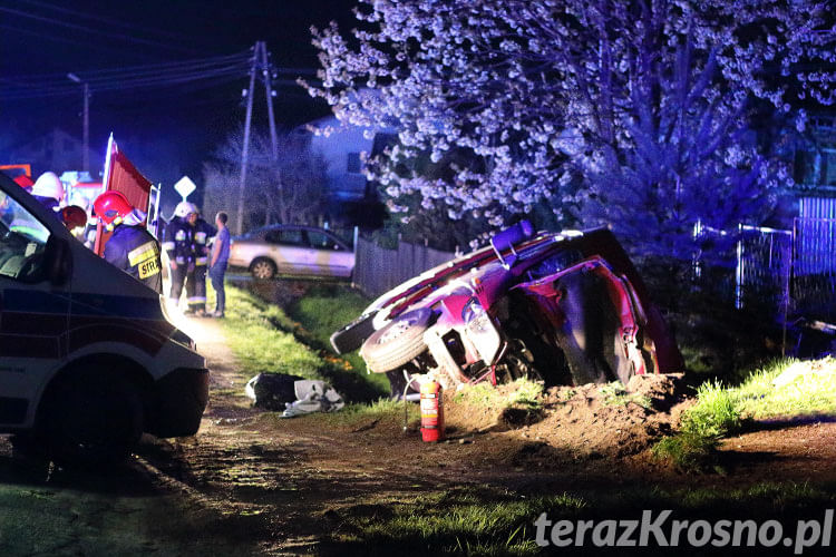 Śmiertelny wypadek w Króliku Polskim (22.04.2016)