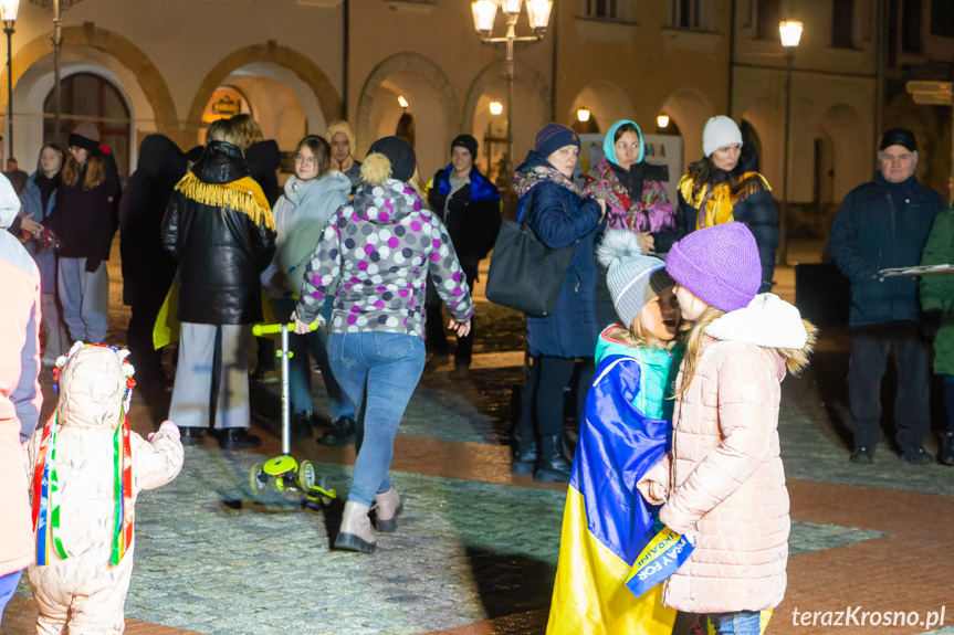 Solidarni z Ukrainą w Krośnie