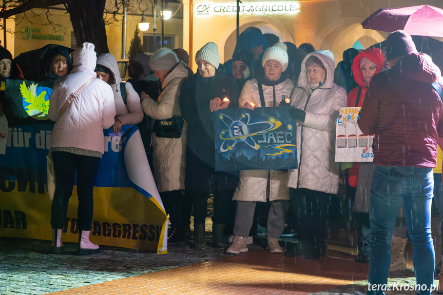 Solidarni z Ukrainą w Krośnie