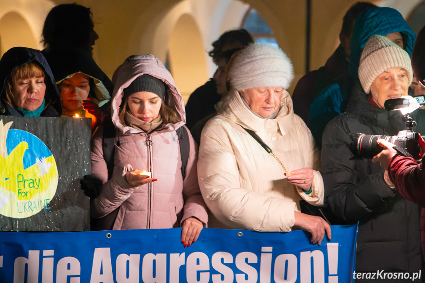 Solidarni z Ukrainą w Krośnie