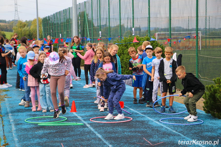 Sportowy dzień z Aktywną Szkołą w Zespole Szkół w Iwoniczu