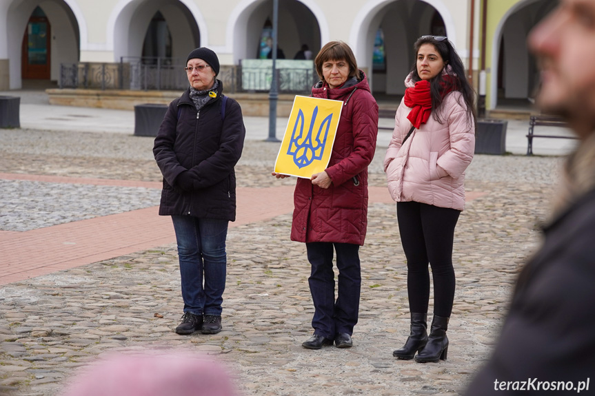 Spotkanie na rynku w Krośnie