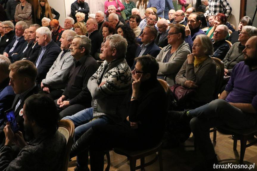 Spotkanie z Bartłomiejem Sienkiewiczem w Krośnie