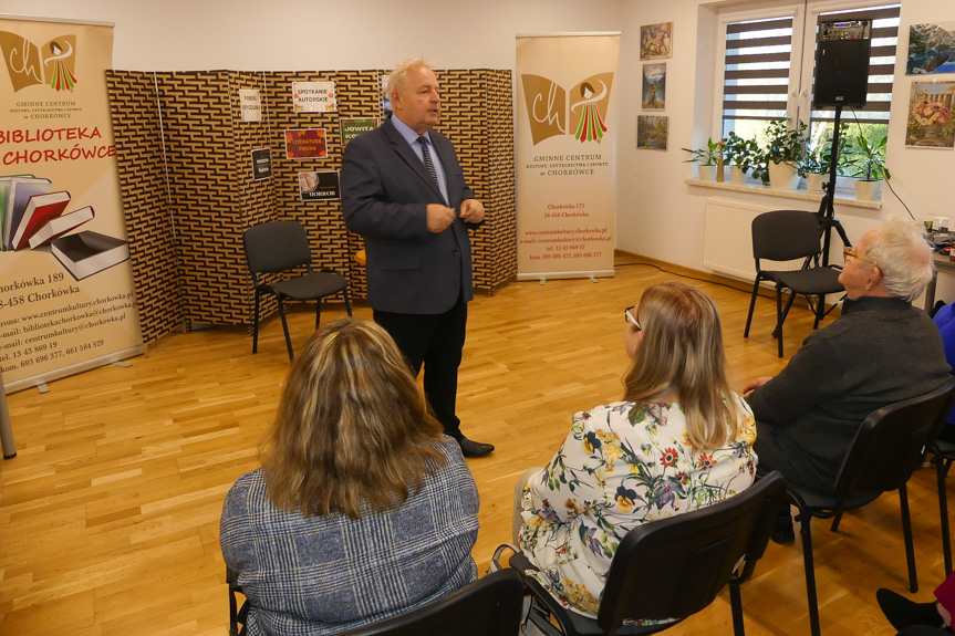 Spotkanie z Jowitą Kosibą w bibliotece w Chorkówce