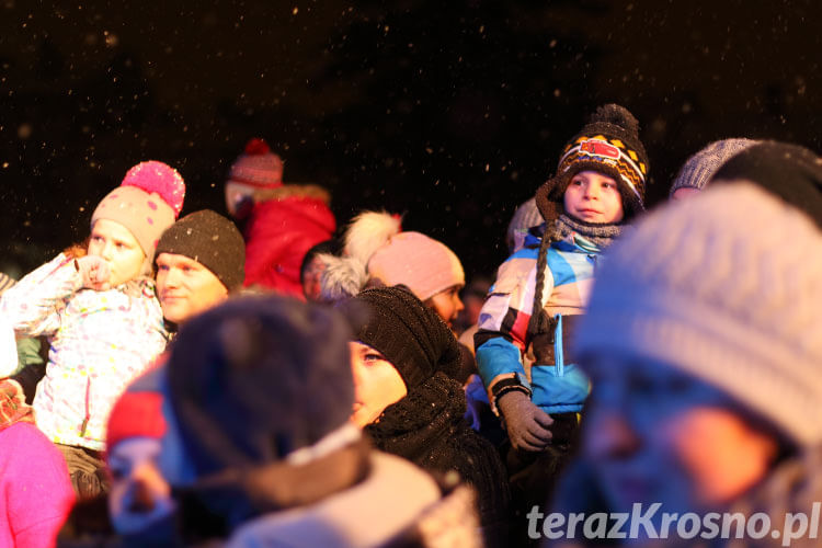 Spotkanie z mikołajem na rynku w Krośnie