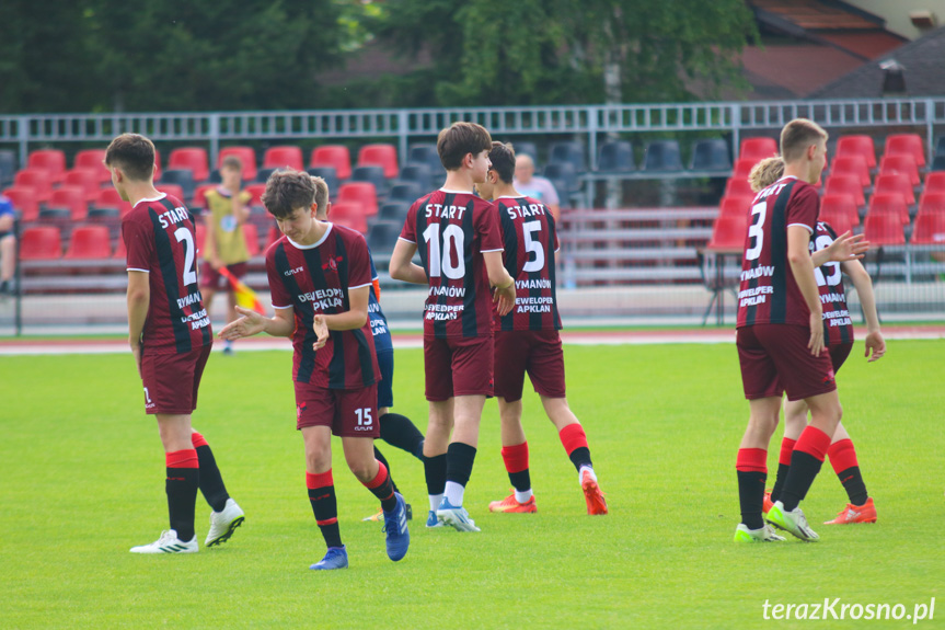 Start Rymanów - Zamczysko Odrzykoń 12-1 