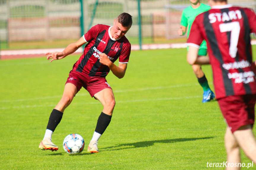 Start Rymanów - Zamczysko Odrzykoń 12-1 