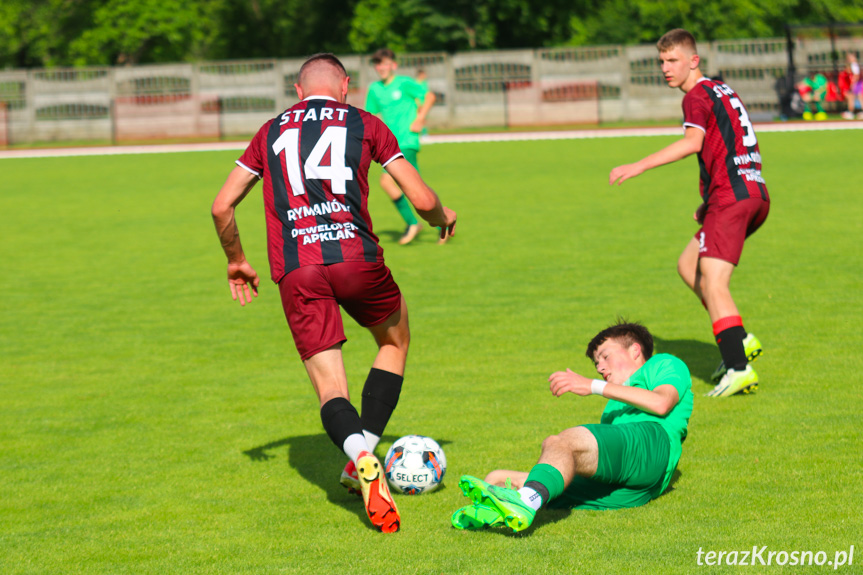 Start Rymanów - Zamczysko Odrzykoń 12-1 