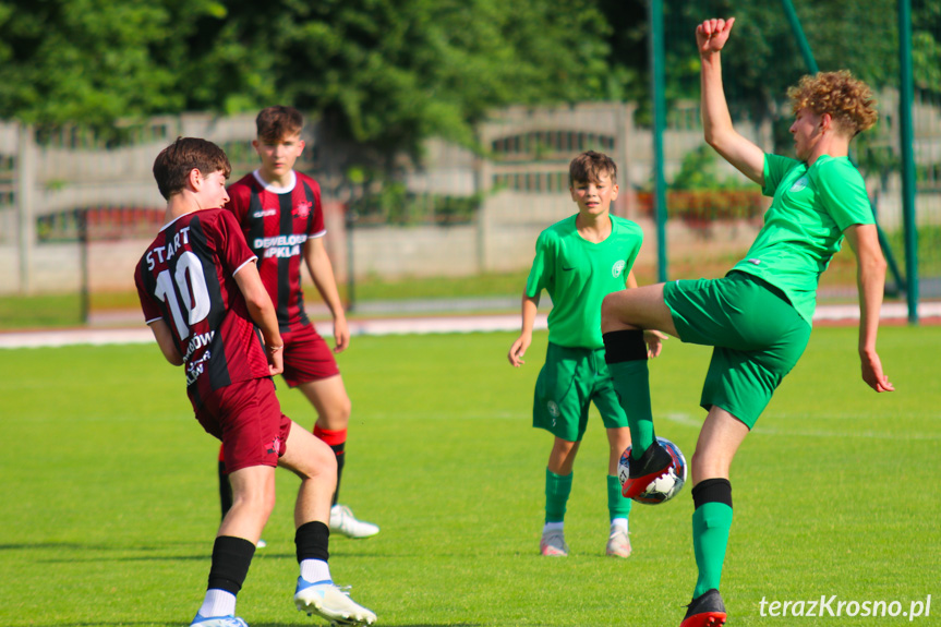 Start Rymanów - Zamczysko Odrzykoń 12-1 