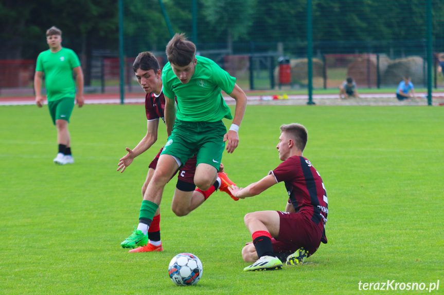 Start Rymanów - Zamczysko Odrzykoń 12-1 