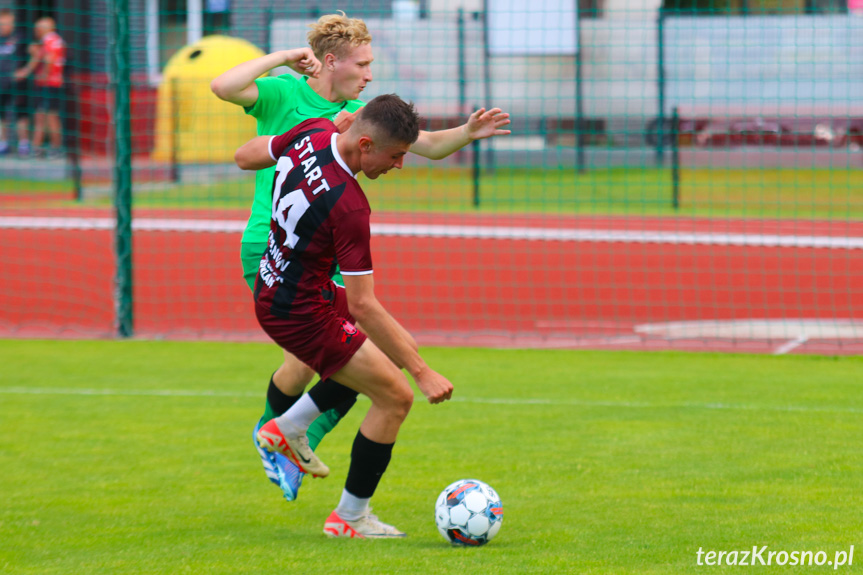 Start Rymanów - Zamczysko Odrzykoń 12-1 