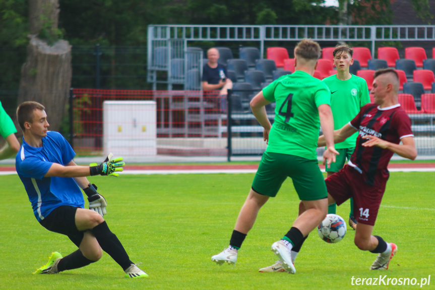 Start Rymanów - Zamczysko Odrzykoń 12-1 