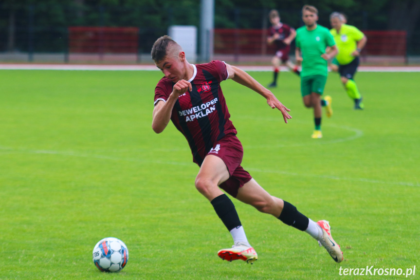 Start Rymanów - Zamczysko Odrzykoń 12-1 