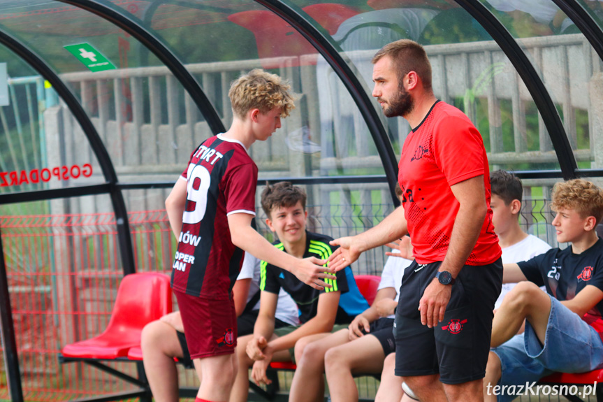 Start Rymanów - Zamczysko Odrzykoń 12-1 