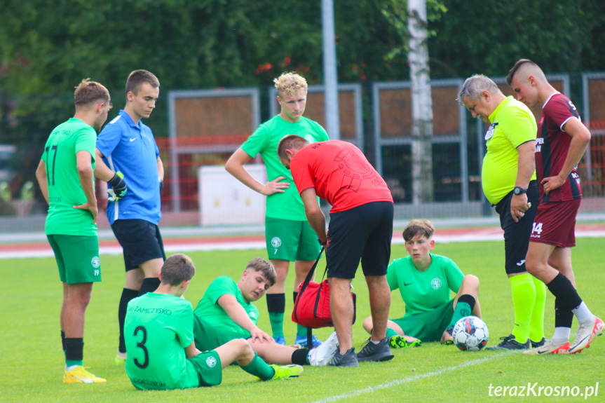 Start Rymanów - Zamczysko Odrzykoń 12-1 