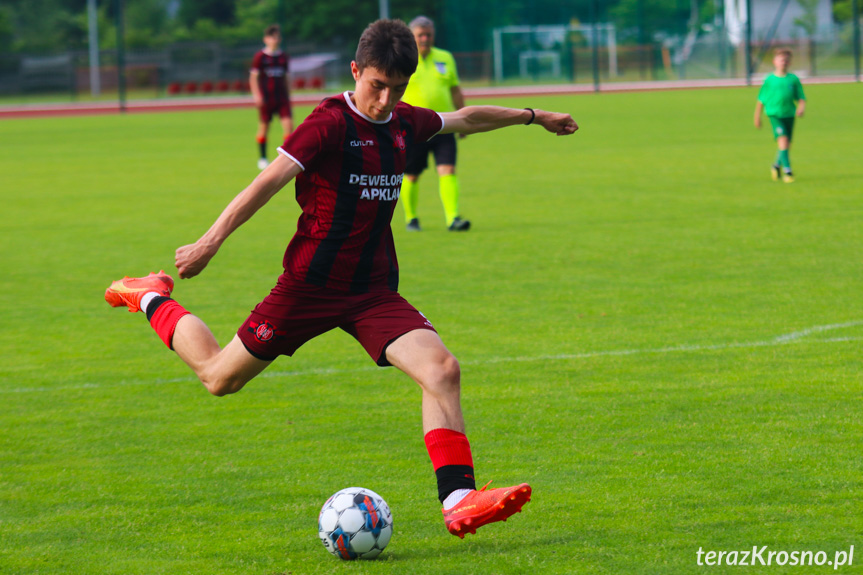 Start Rymanów - Zamczysko Odrzykoń 12-1 