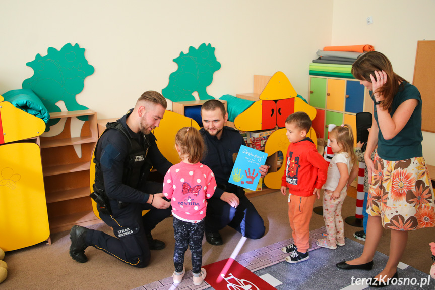 Straż Miejska u krośnieńskich przedszkolaków