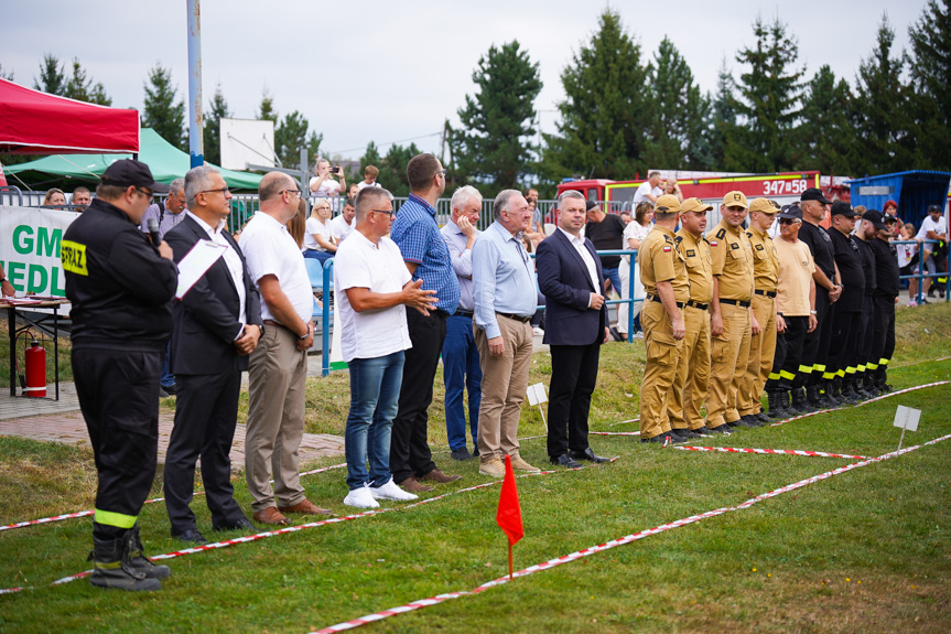 Strażacy z gminy Jedlicze rywalizowali w Dobieszynie