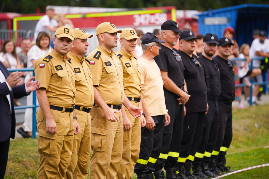 Strażacy z gminy Jedlicze rywalizowali w Dobieszynie