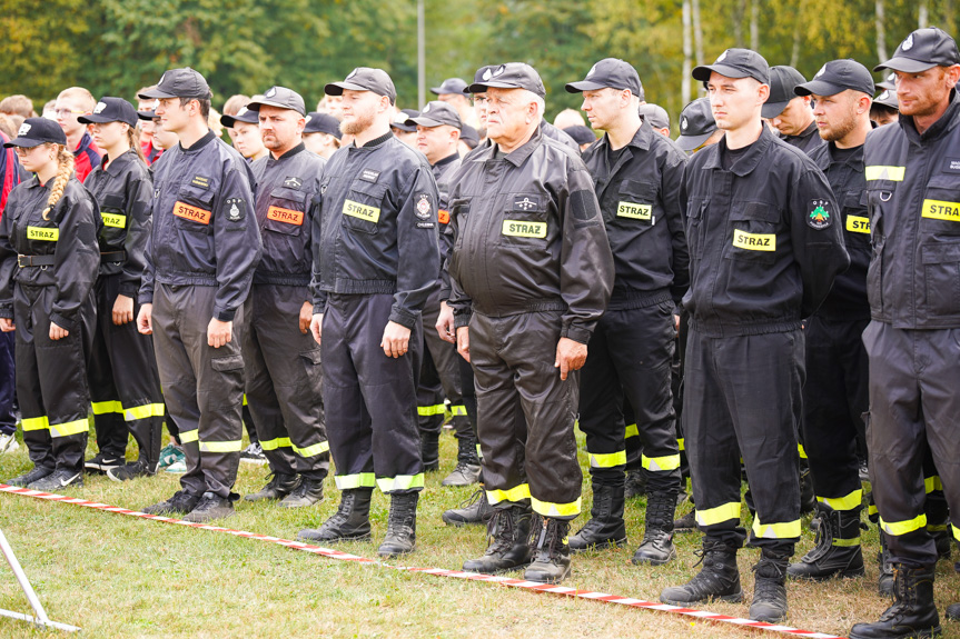 Strażacy z gminy Jedlicze rywalizowali w Dobieszynie