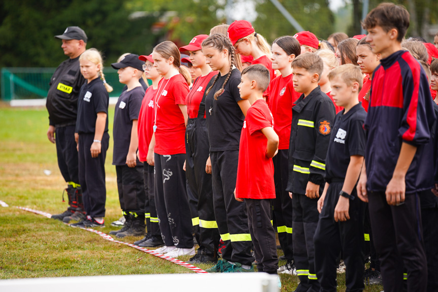 Strażacy z gminy Jedlicze rywalizowali w Dobieszynie