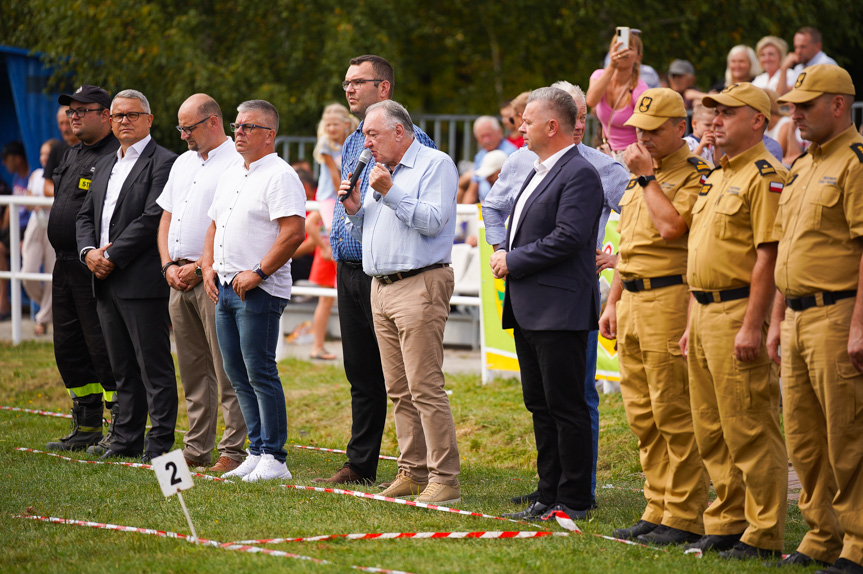 Strażacy z gminy Jedlicze rywalizowali w Dobieszynie