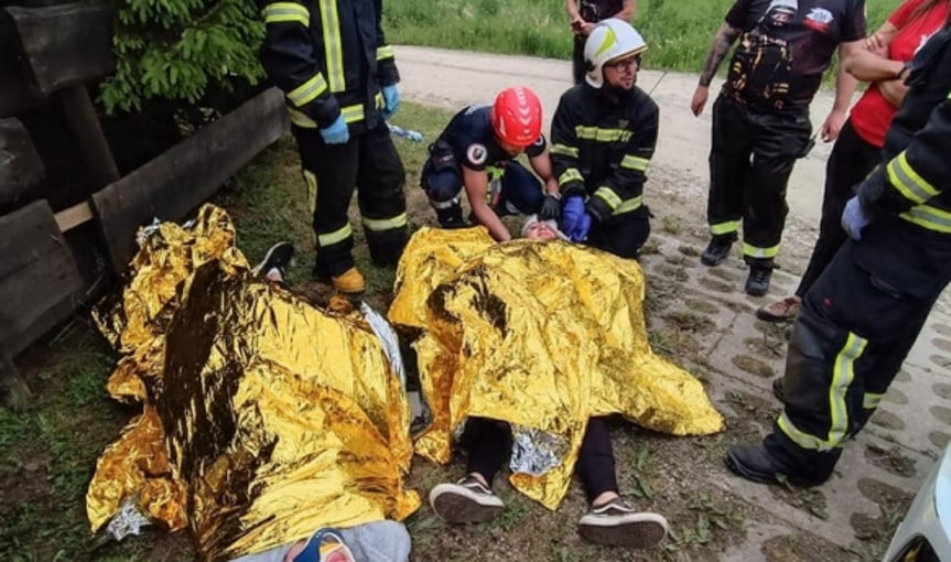 Strażacy z Gminy Jedlicze uczestniczyli w szkoleniu ratowniczym w Bieszczadach