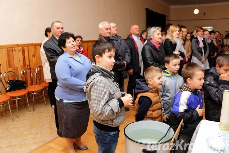 Święcenie pokarmów w Machnówce