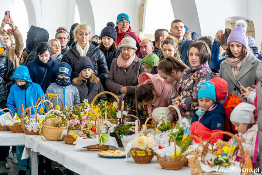 Święcenie Pokarmów Wielkanocnych na krośnieńskim rynku