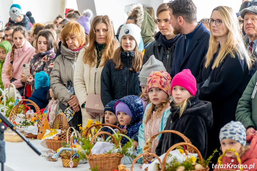 Święcenie Pokarmów Wielkanocnych na krośnieńskim rynku