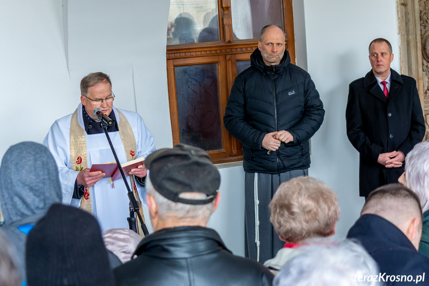 Święcenie Pokarmów Wielkanocnych na krośnieńskim rynku