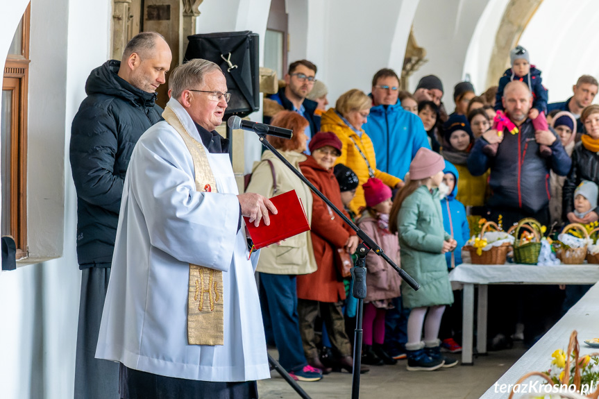 Święcenie Pokarmów Wielkanocnych na krośnieńskim rynku