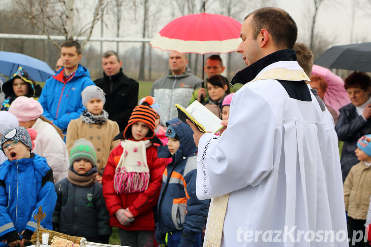 Święcenie pokarmów wielkanocnych w Świerzowej Polskiej